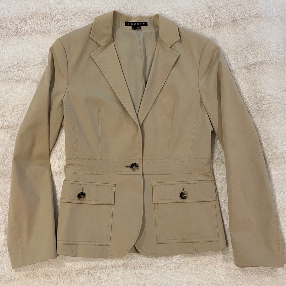 Khaki Theory Blazer